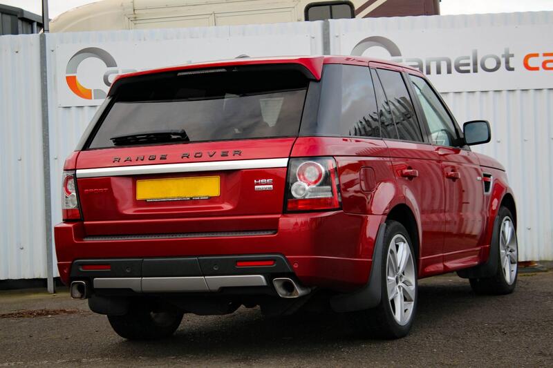 LAND ROVER RANGE ROVER SPORT 3.0 SD V6 HSE Red  2012